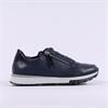 Paul Green Side Zip Laced Multi Trainer - Dark Navy
